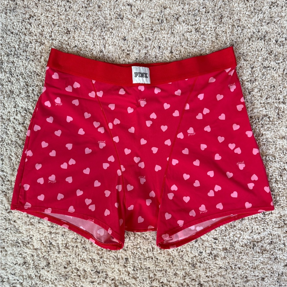 ❤️PINK Red Heart Patterned Boxer Brief❤️